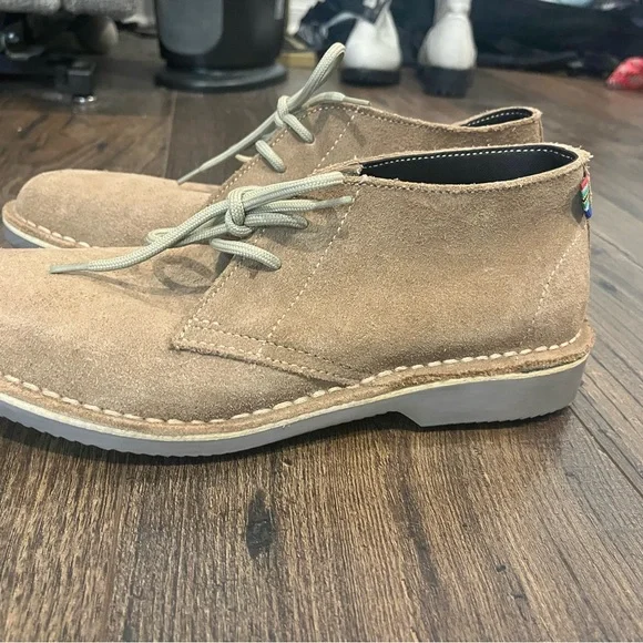 Veldskoen heritage farmer Tan Suede Chukka Boots. M size 8 W 10. - Picture 3 of 6